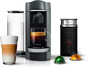 Nespresso VertuoPlus Deluxe Coffee and Espresso Machine